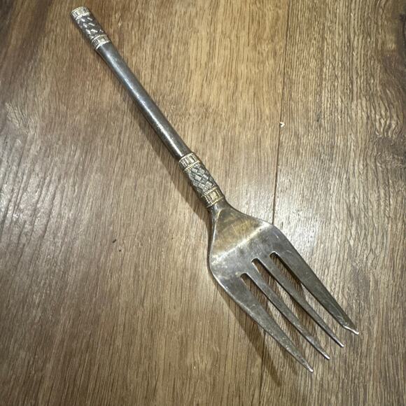 Vintage Wallace Golden Aegean Weave Sterling Silver Dinner? Fork